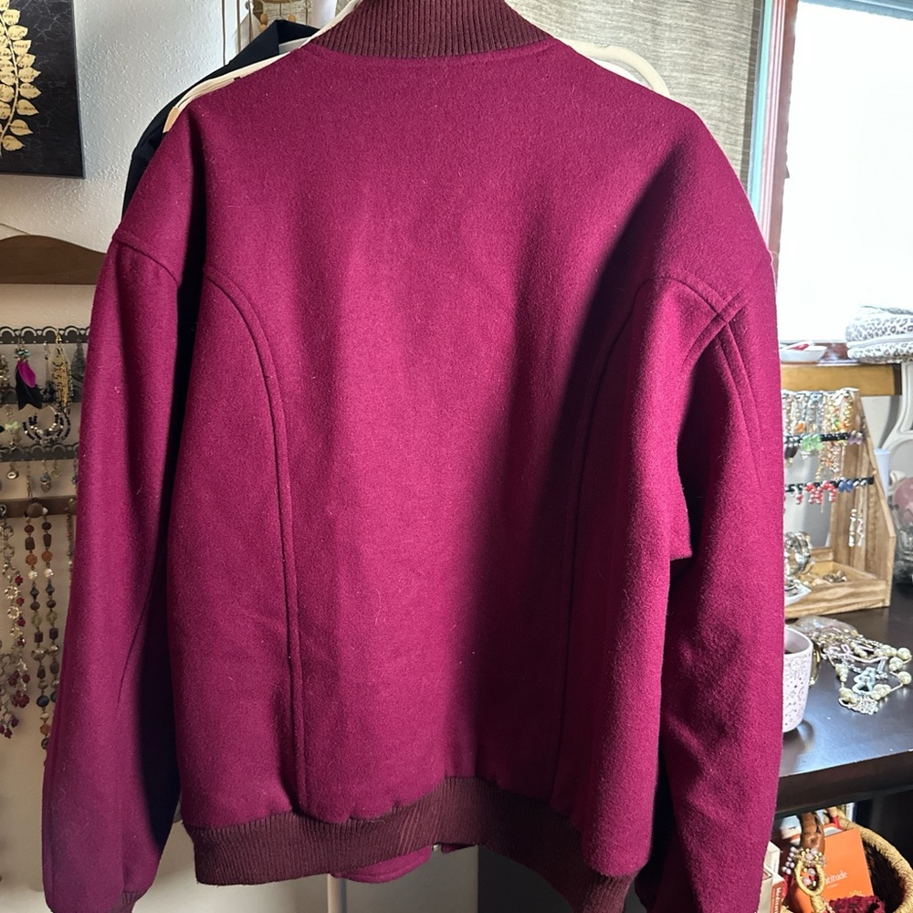 Men’s wool bomber jacket - Picture 2 of 4